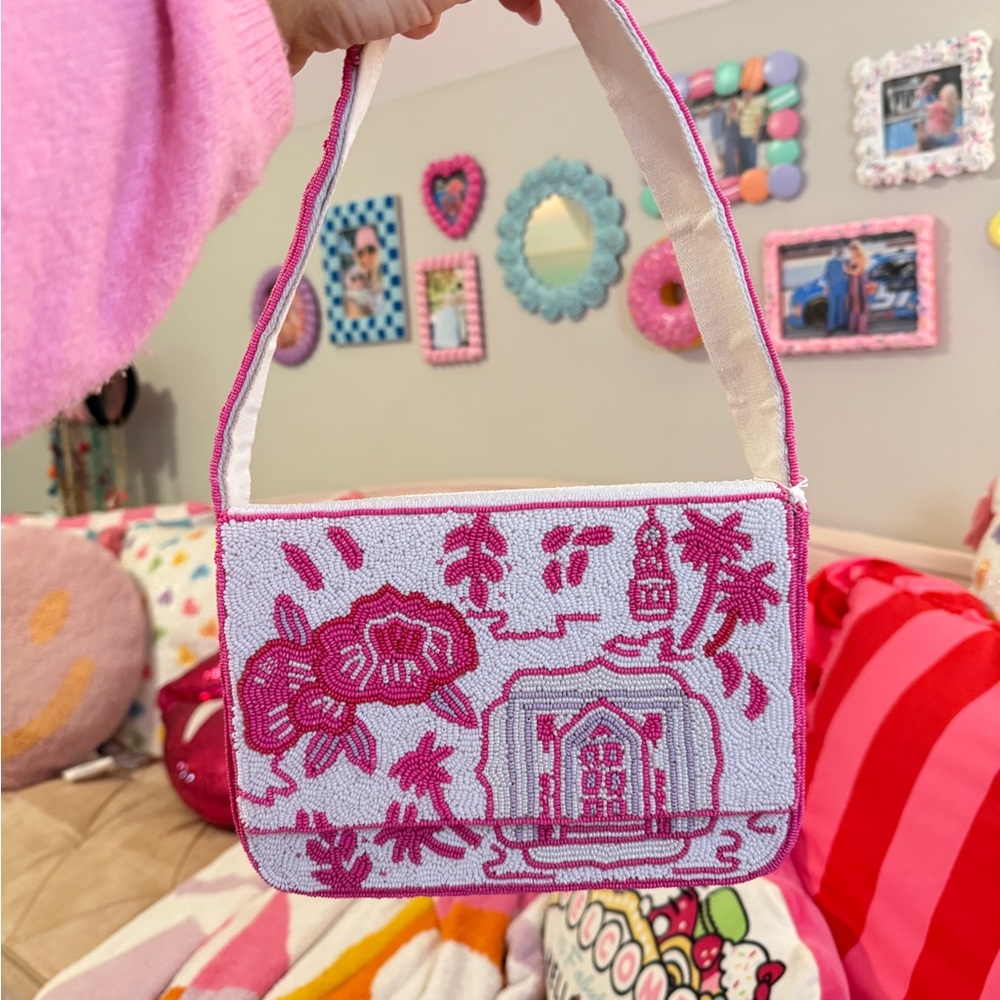 NWT Charleston-Themed Beaded Bag
